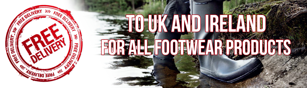 Free delivery for shoes to UK and Ireland